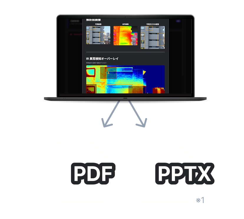 PDF・PPTX出力